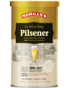 Morgan’s Premium Golden Saaz Pilsener 1.7KG
