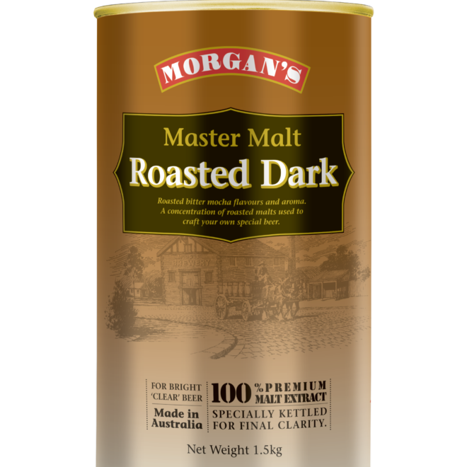 Morgan’s Master Malt – Roasted Dark Malt 1.5kg
