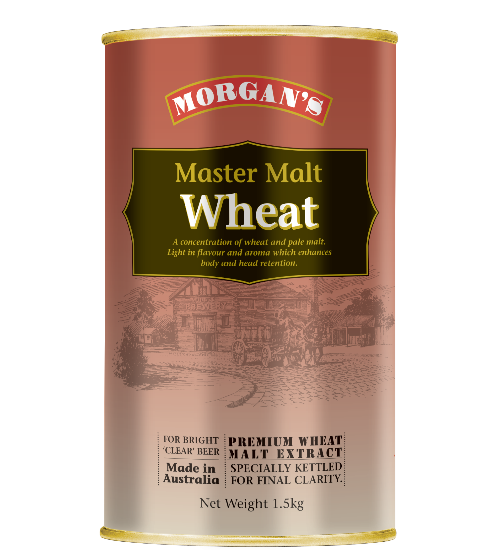 Morgan’s Master Malt – Wheat Malt 1.5kg