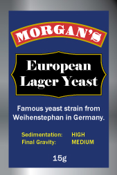 Premium European Lager Yeast 15g