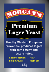 Premium Lager Yeast 15g