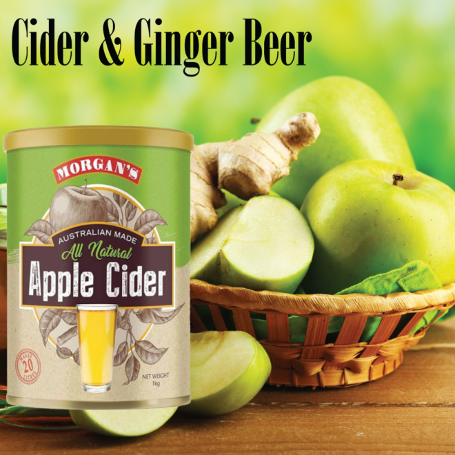 Morgan’s Cider & Ginger Beer