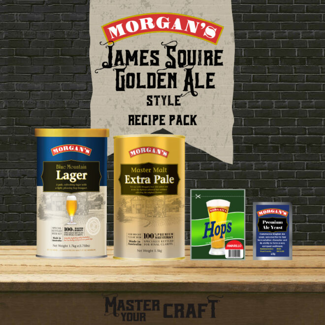 Morgan's Recipe Pack - James Squire Golden Ale Sty