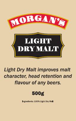 Morgan's Light Dry Malt 500g